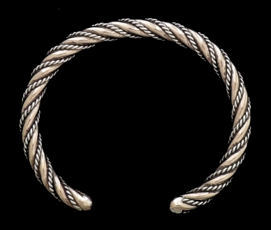 Bronze Jutland Viking Cuff