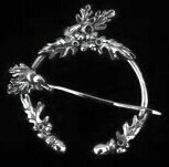 oaks brooch