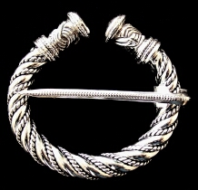 tapered cloak pin