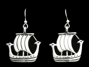 Viking Boat
                Earrings