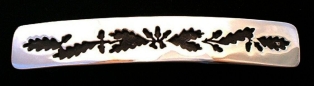 Oaks Hair Barrette
                  Silver