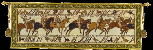 bayeux tapestry horses